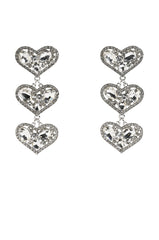 PACK IT UP RHINESTONE DROP EARRINGS