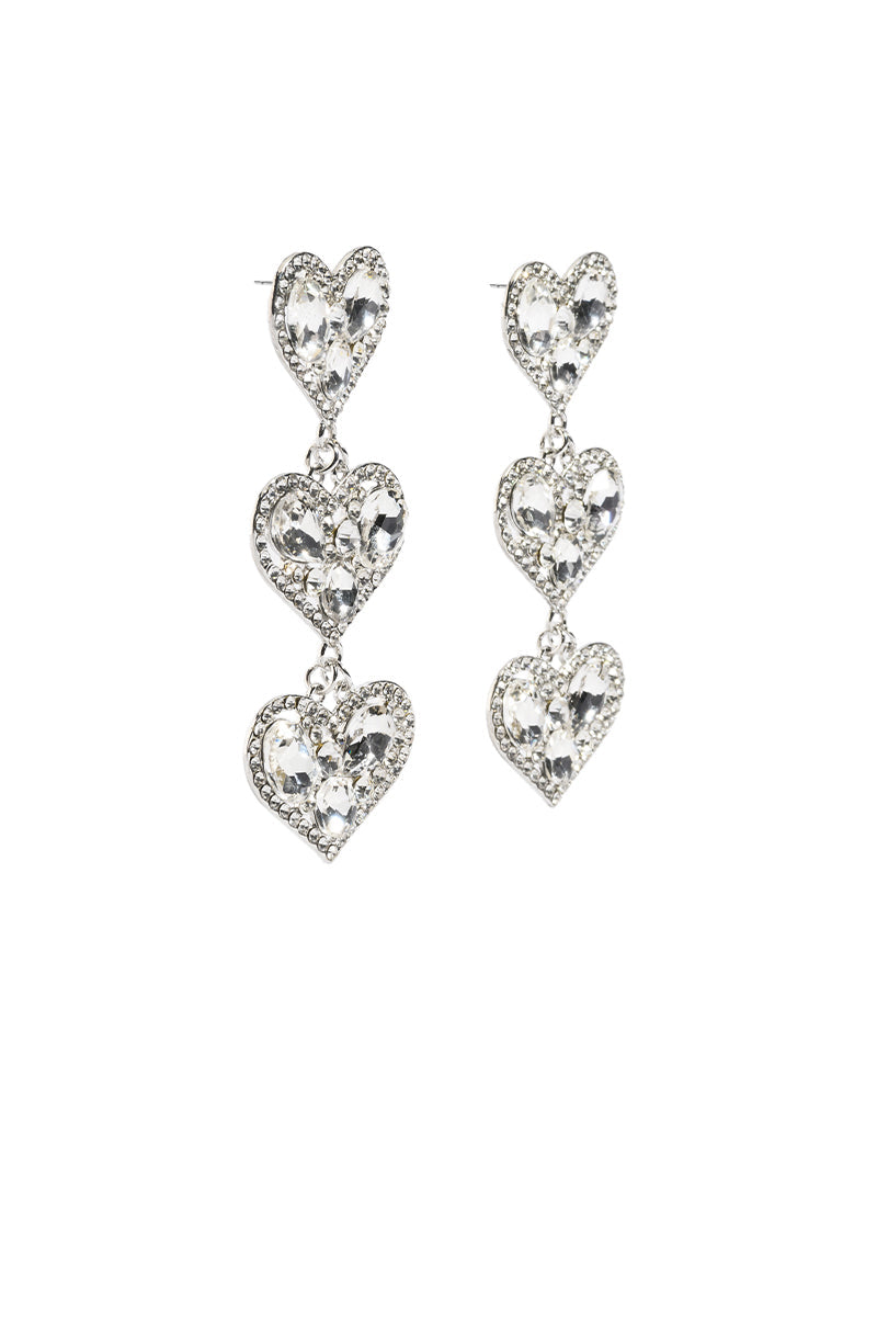 PACK IT UP RHINESTONE DROP EARRINGS