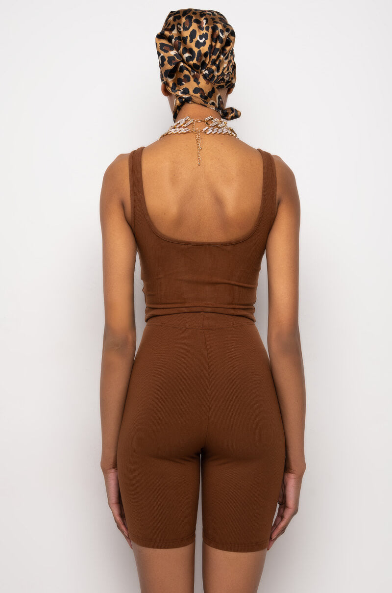 SKYE RIB CROP TANK TOP