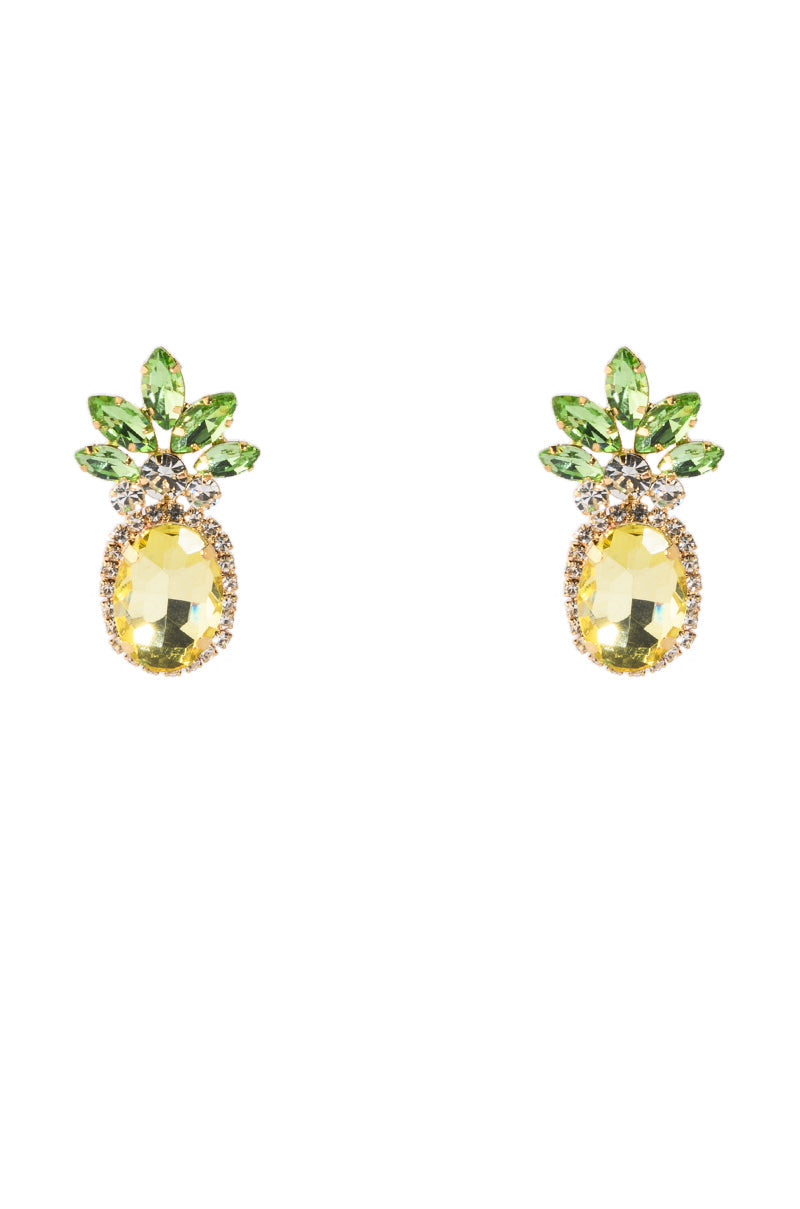 PINEAPPLE STUD EARRING