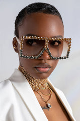 POP OUT RHINESTONE SUNNIES