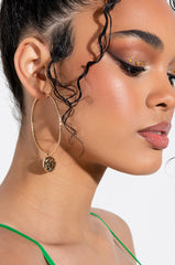 QUINN DANGLE HOOPS