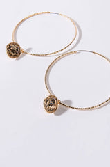 QUINN DANGLE HOOPS