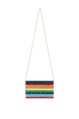 RAINBOW HARD CASE CLUTCH