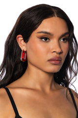RED HOT EARRING
