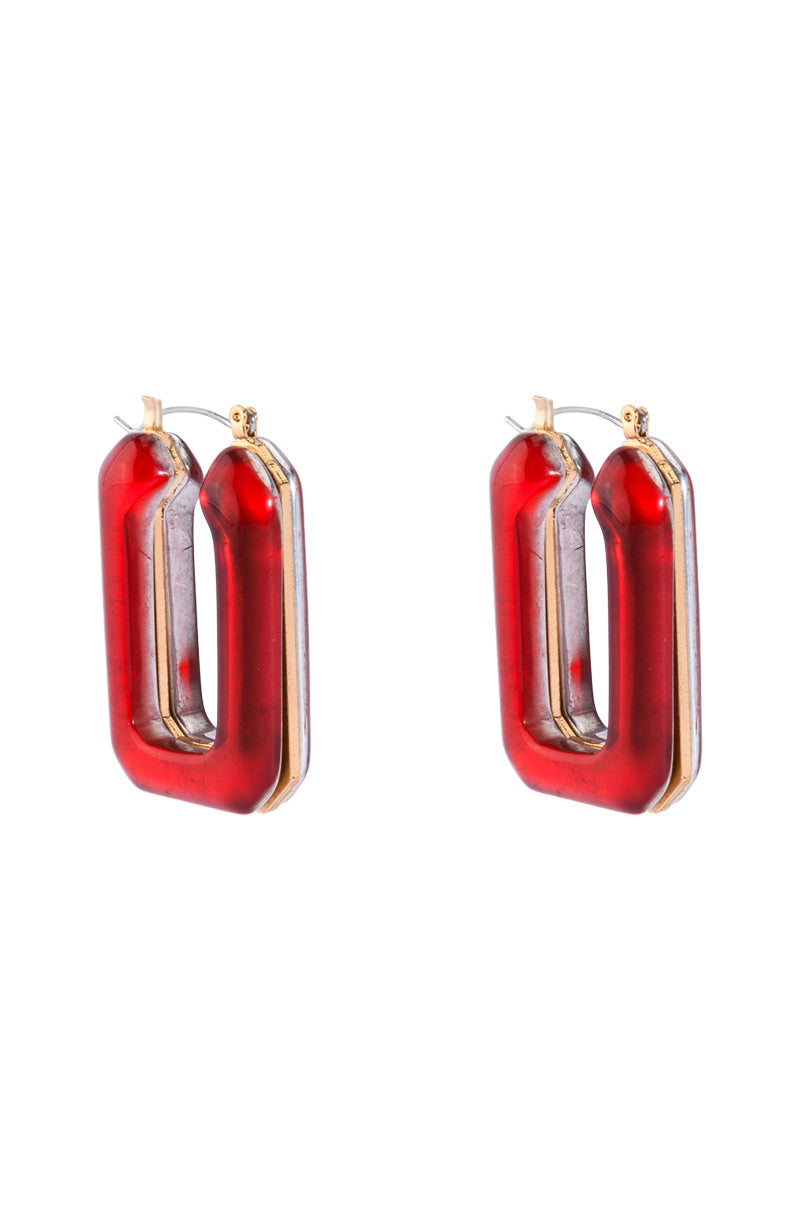 RED HOT EARRING