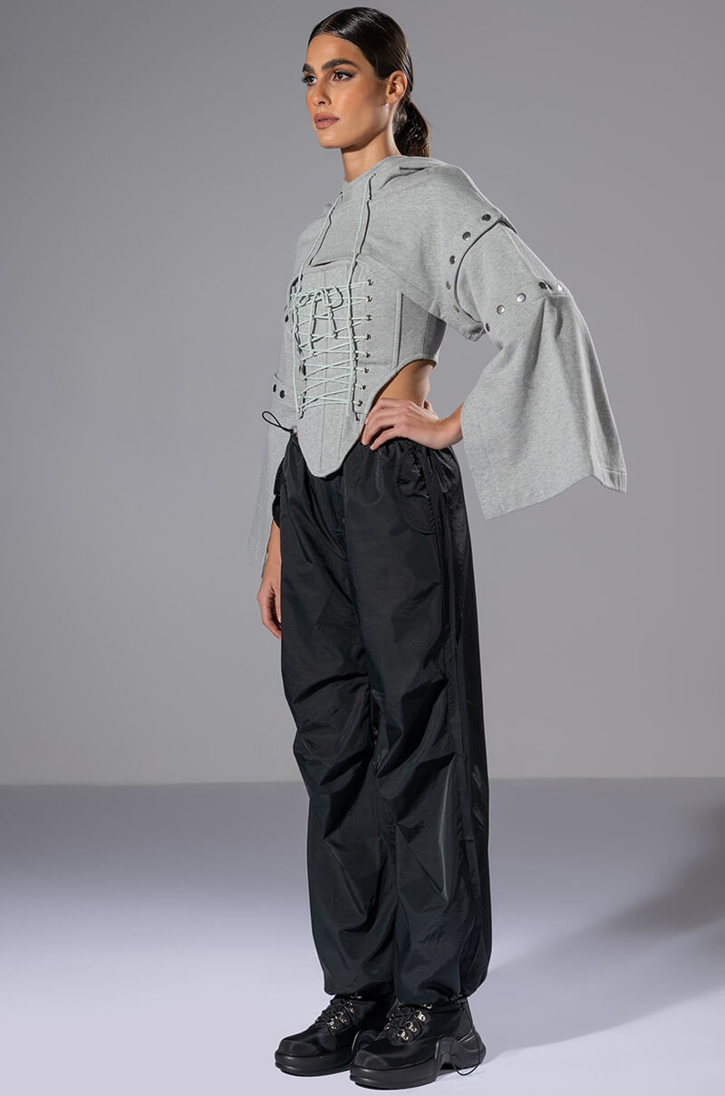 RILEY WIDE LEG PARACHUTE PANT
