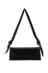ROSHI BLACK TIE HANDLE PURSE