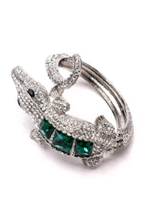 SEE U LATER ALLIGATOR EMBELLISHED CUFF