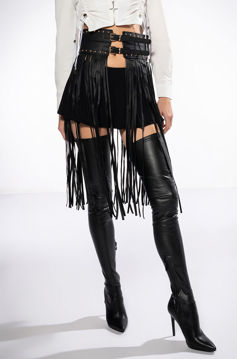 SHILOH WESTERN FRINGE BELT