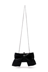 SITTING PRETTY FAUX LEATHER CLUTCH