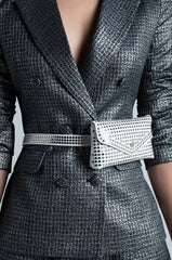 STUDDED FANNY PACK BELT