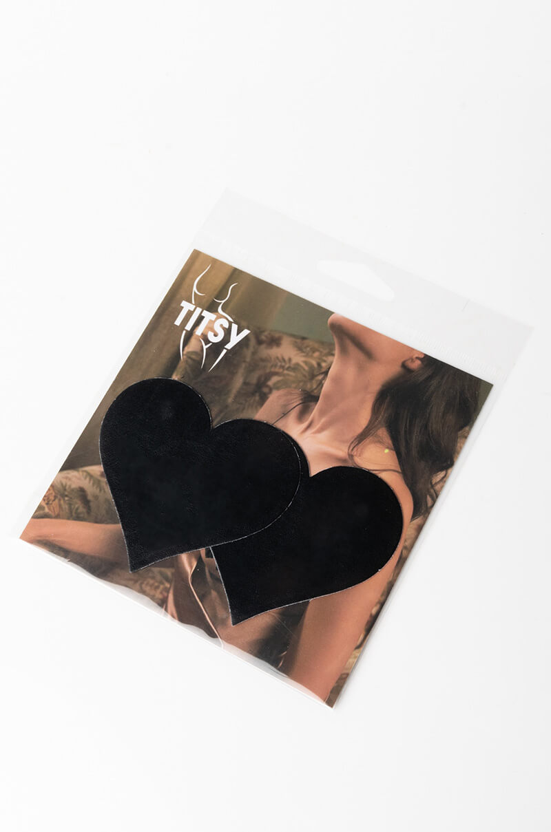 TITSY MATTE HEART NIP STICKER