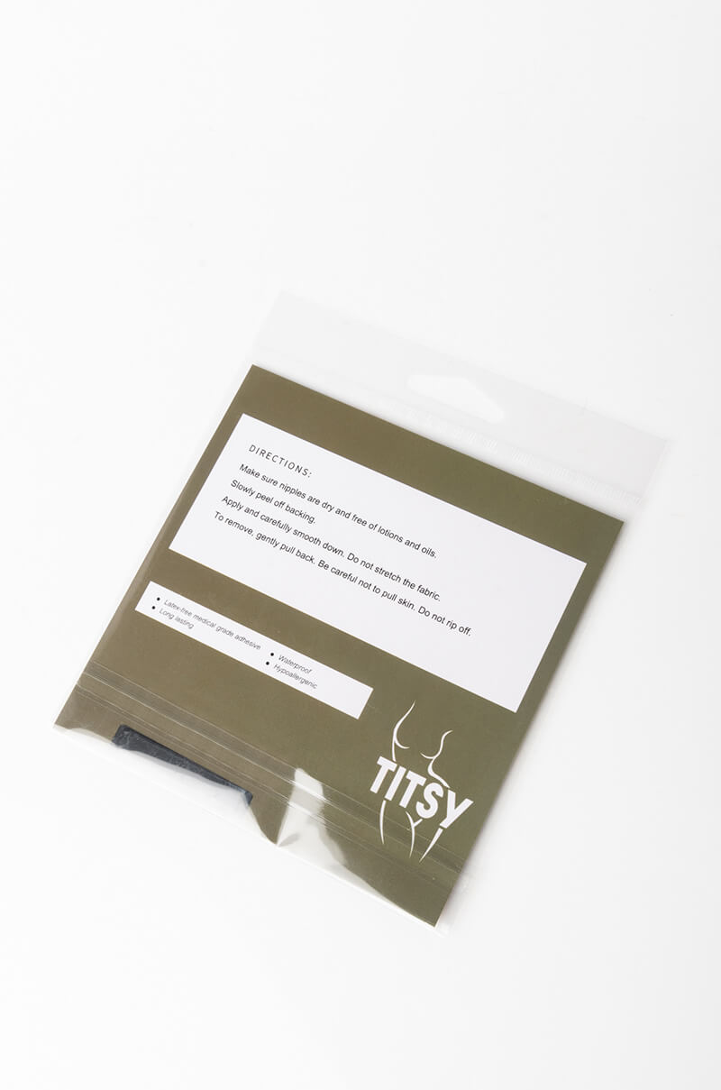 TITSY MATTE HEART NIP STICKER