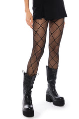 TITSY TOTAL OPAQUE FISH NET TIGHTS