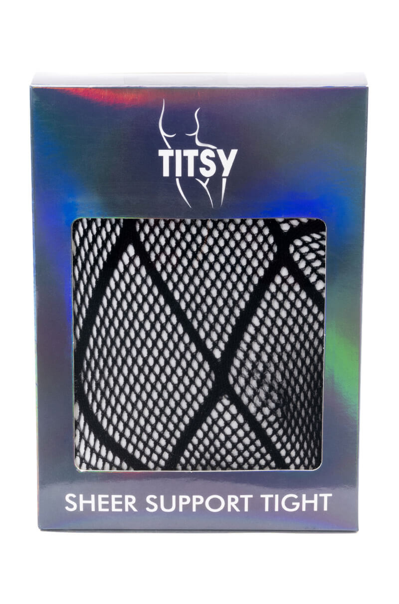 TITSY TOTAL OPAQUE FISH NET TIGHTS