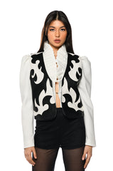 TWO IN ONE GRAND OPERA VEST AND BLAZER