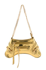TWEETY GOLD FUTURISTIC PURSE