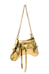 TWEETY GOLD FUTURISTIC PURSE