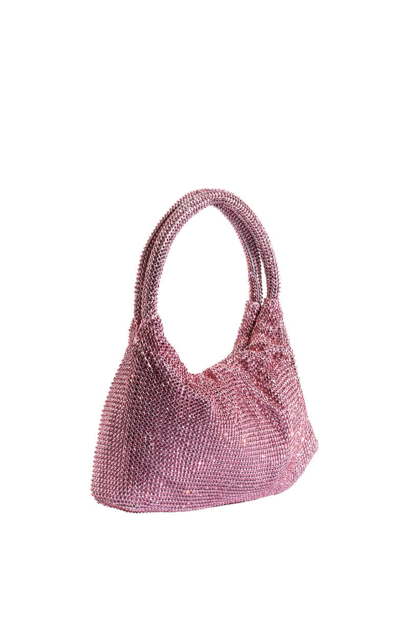 WHAT'S LOVE GOT TO DO WITH IT RHINESTONE PURSE