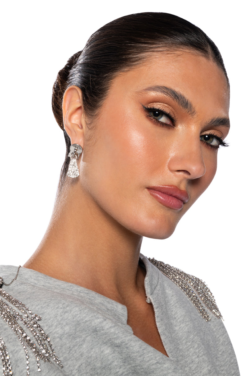 ZIP IT EARRING