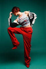ZOOM ZOOM TWO IN ONE BOMBER SKIRT SET